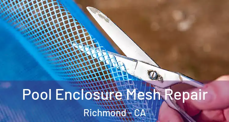  Pool Enclosure Mesh Repair Richmond - CA
